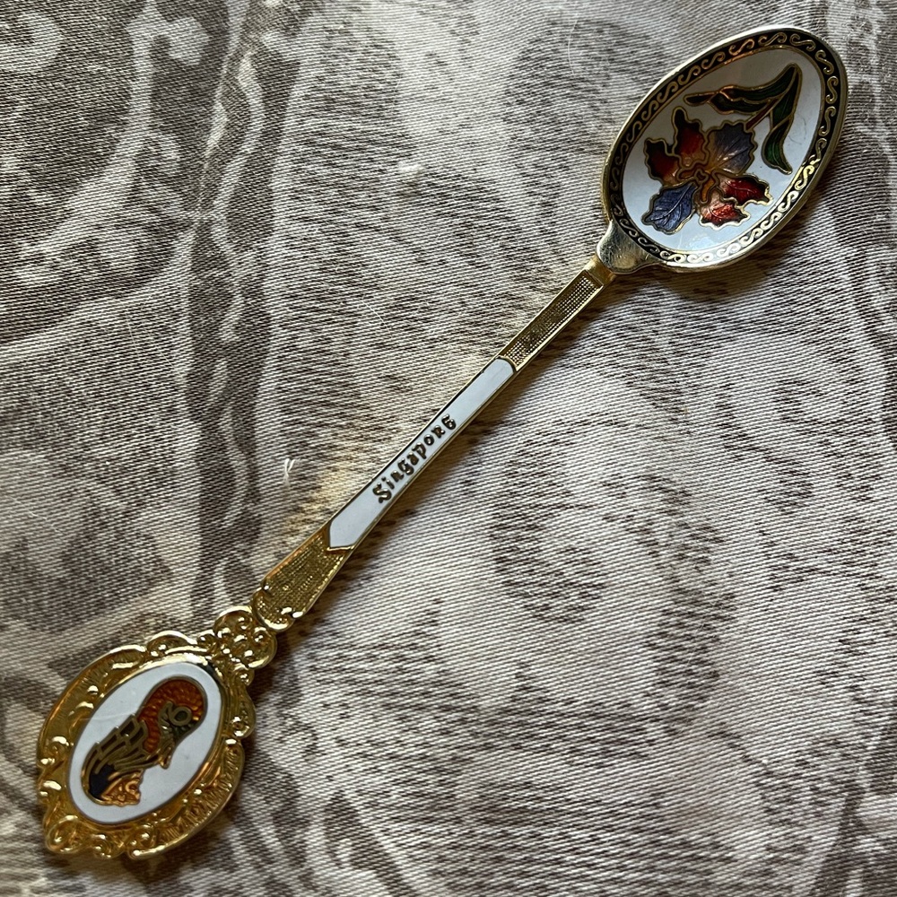 Vintage Singapore Spoon